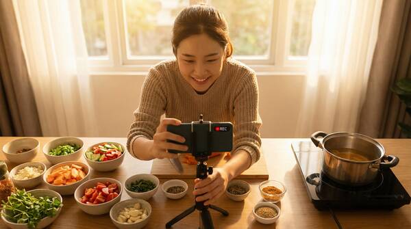 17c一起草美食视频教程